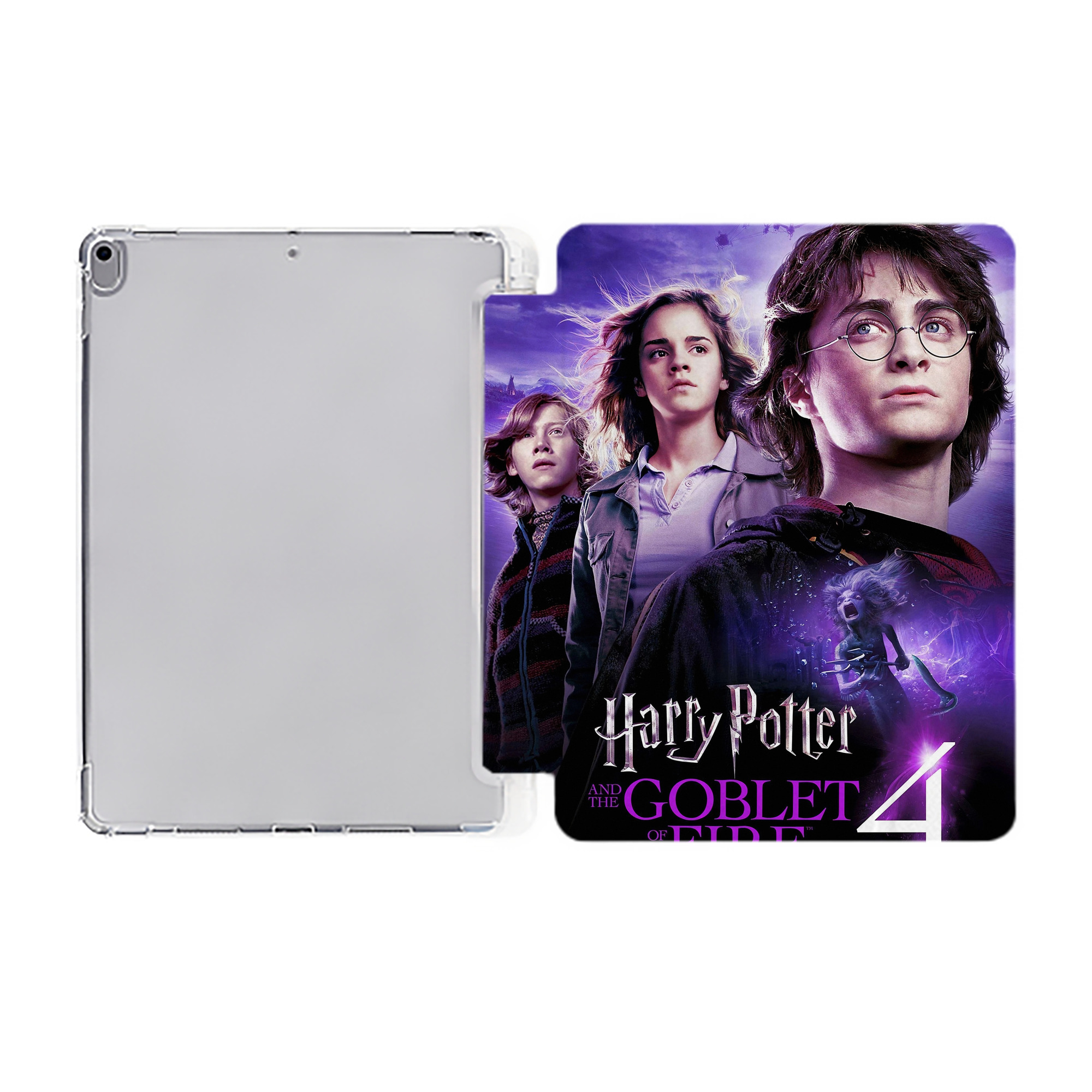 （画像用） Harry Potter ハリー・ポッターシリーズ IPad ケース ペン収納付き 三つ折りスタンド PUレザー×シリコン 対応機種9.5/10.5/10.9インチ